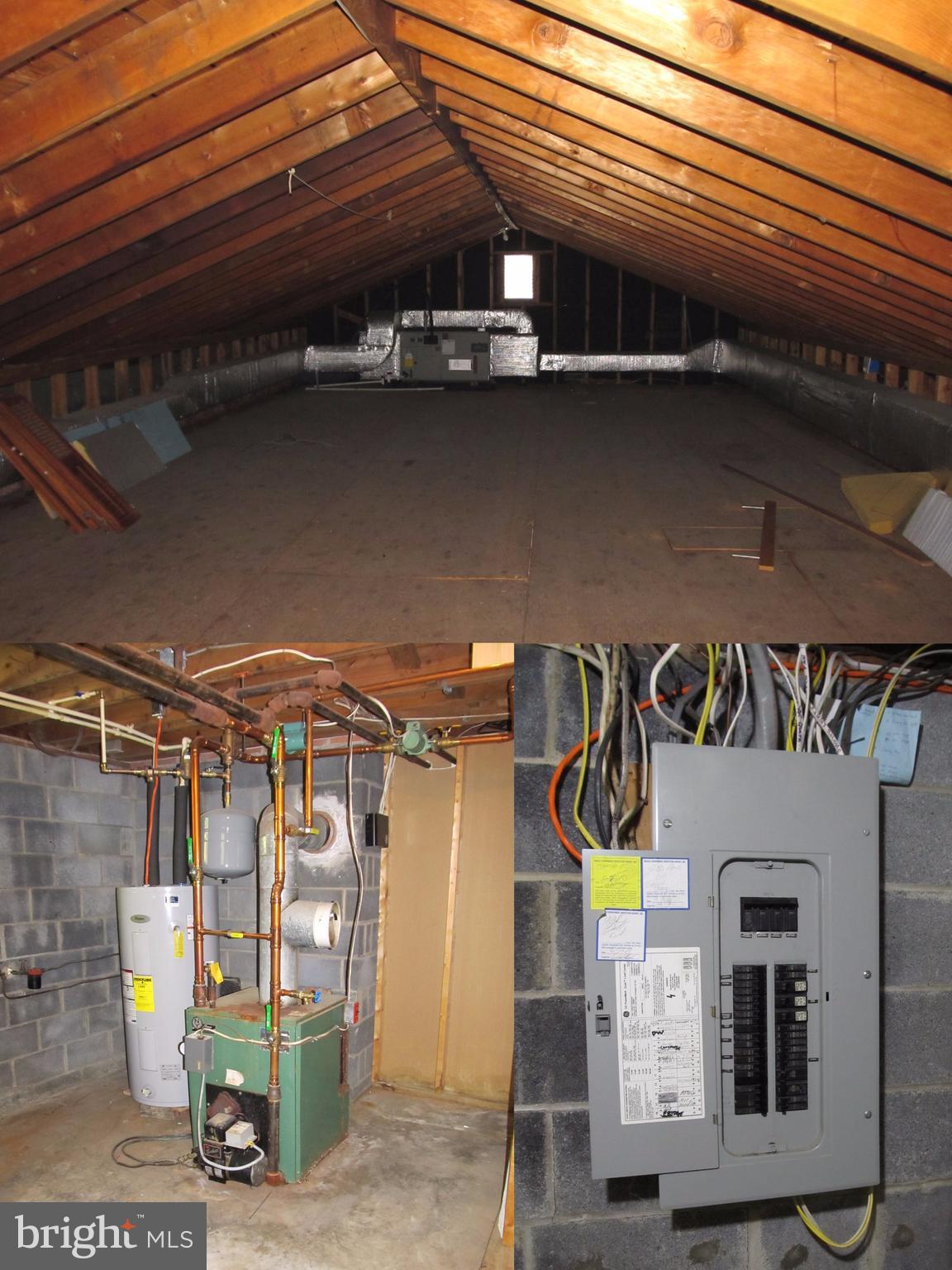 5679 Senseny Road Berryville, VA 22611 - Photo 25 of 30 Floored attic, newer H2O heater and current panel.