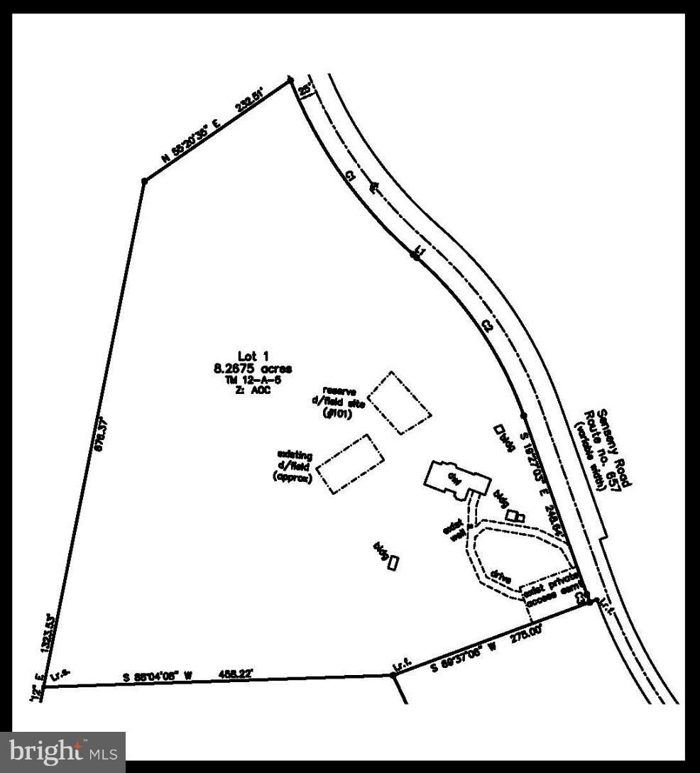 5679 Senseny Road Berryville, VA 22611 - Photo 30 of 30 Layout of the land off Senseny Rd