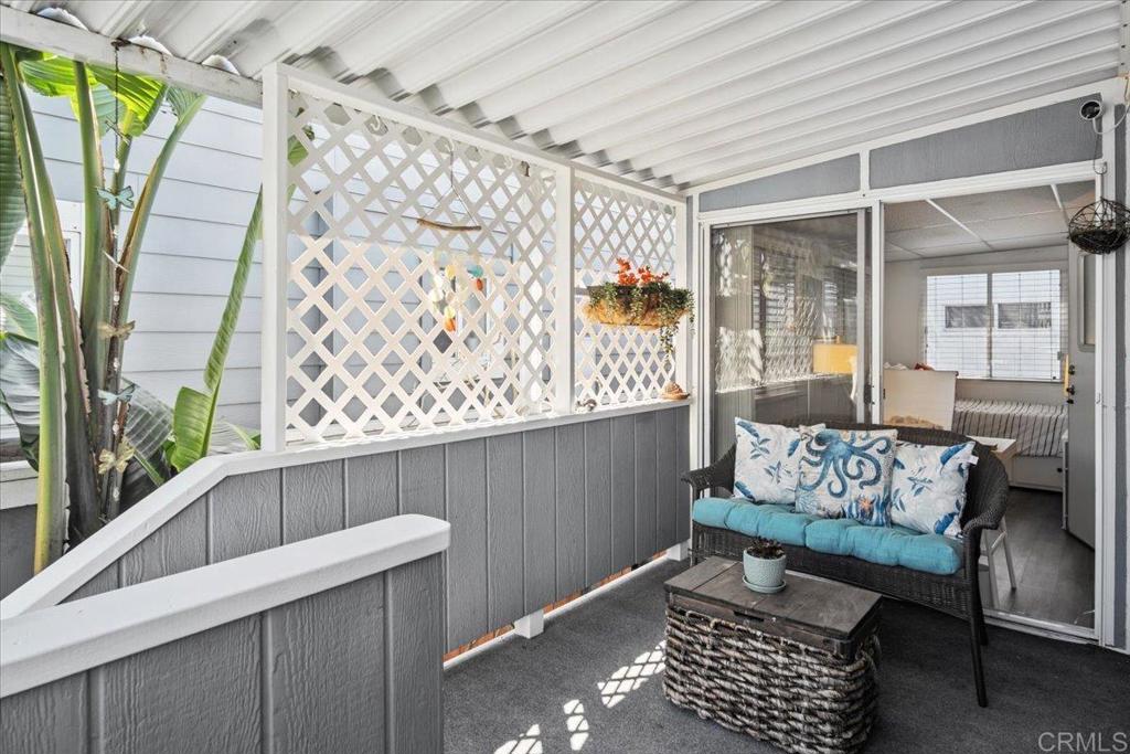1624 North Coast Highway 101, Unit 6 Encinitas, CA 92024 - Photo 17 of 26 a outdoor living space with furniture