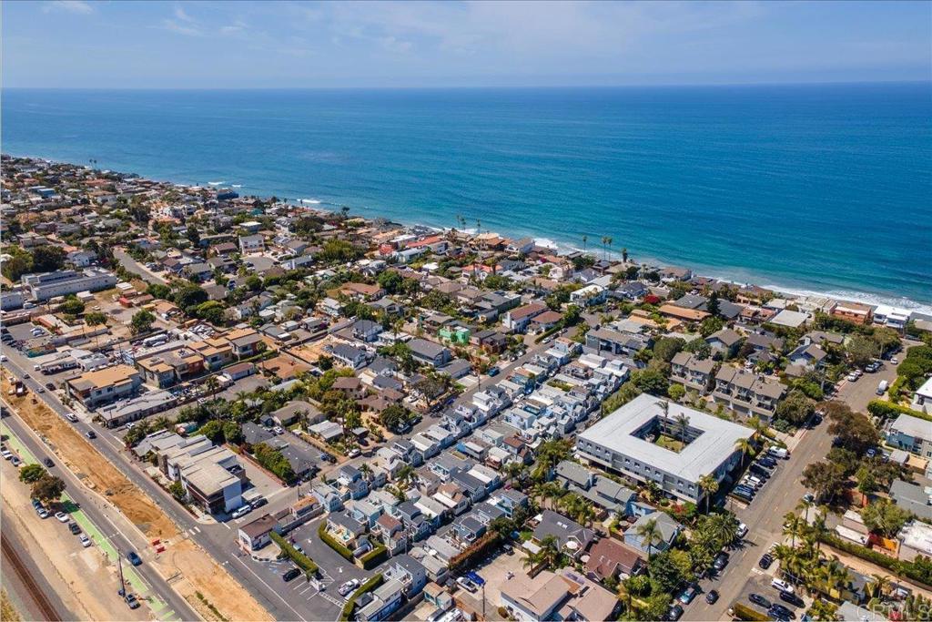 1624 North Coast Highway 101, Unit 6 Encinitas, CA 92024 - Photo 22 of 26 an aerial view of a ocean beach