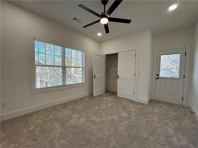 a view of front door