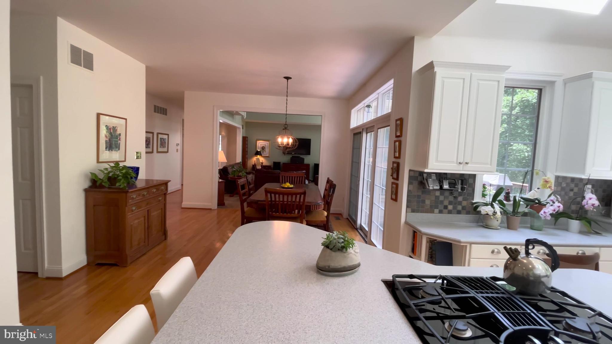 4 Paul Road Wayne, PA 19087 - Photo 17 of 46 a kitchen with sink refrigerator and cabinets