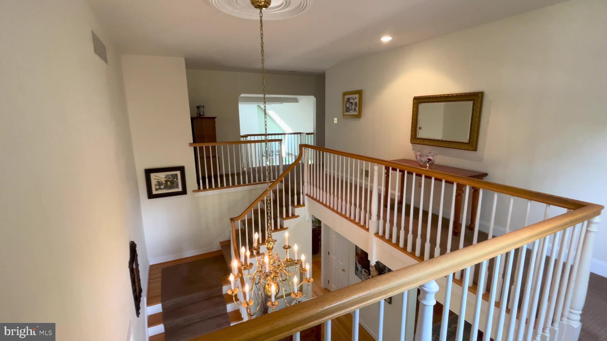4 Paul Road Wayne, PA 19087 - Photo 20 of 46 a view of entryway and hall with wooden floor