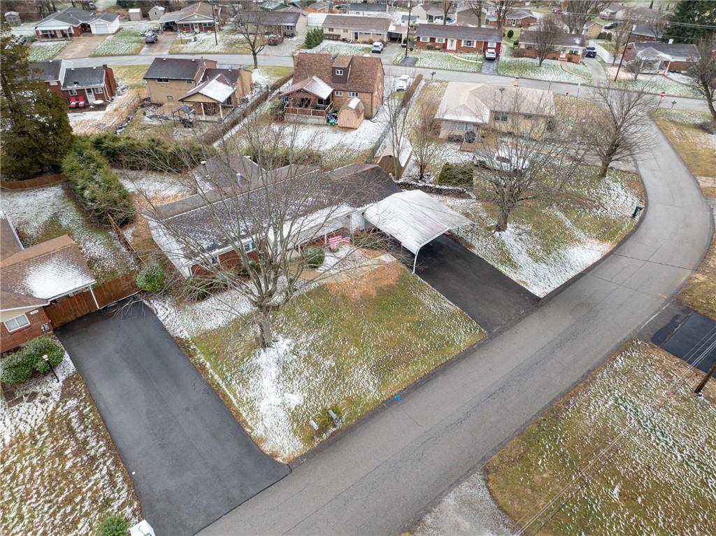 222 Ridgefield Drive Greensburg, PA 15601 - Photo 27 of 28 an aerial view of a house with outdoor space