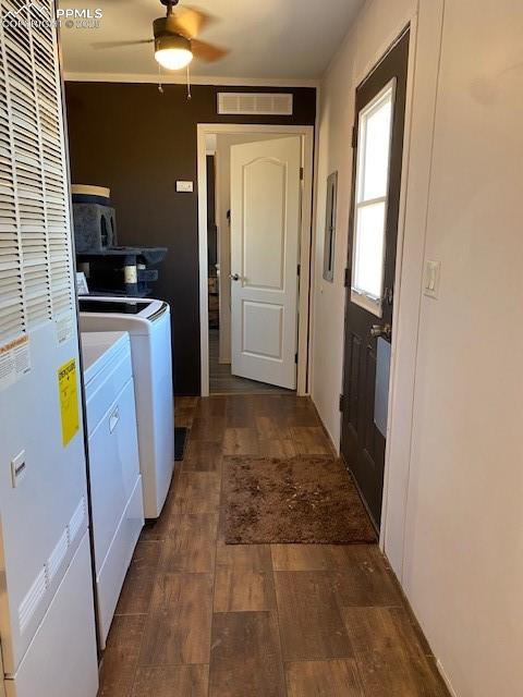 6855 Lauppe Road Yoder, CO 80864 - Photo 15 of 27 a bathroom with a sink and a mirror