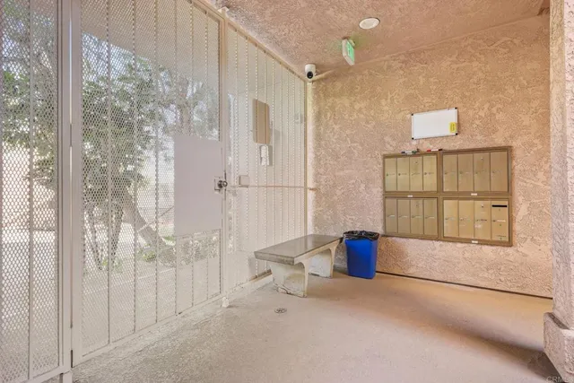 a view of a bathroom with a tub and a shower