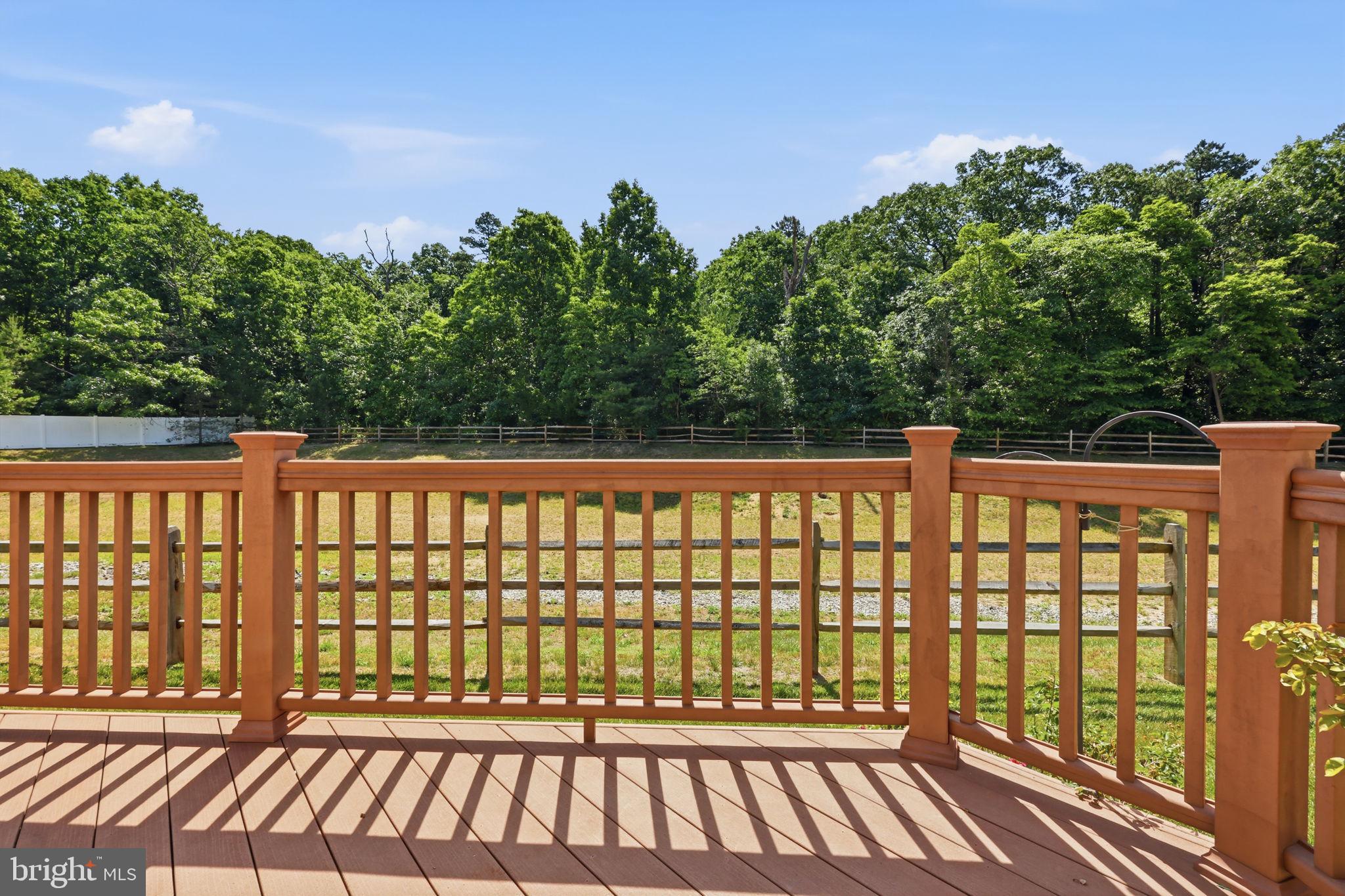 34 Virginia Drive Atco, NJ 08004 - Photo 37 of 42 back deck overlooking the woods