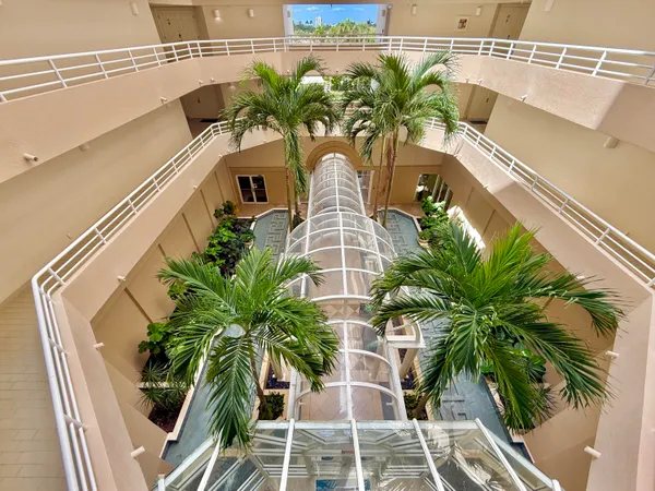 a view of a large building with the outdoor view