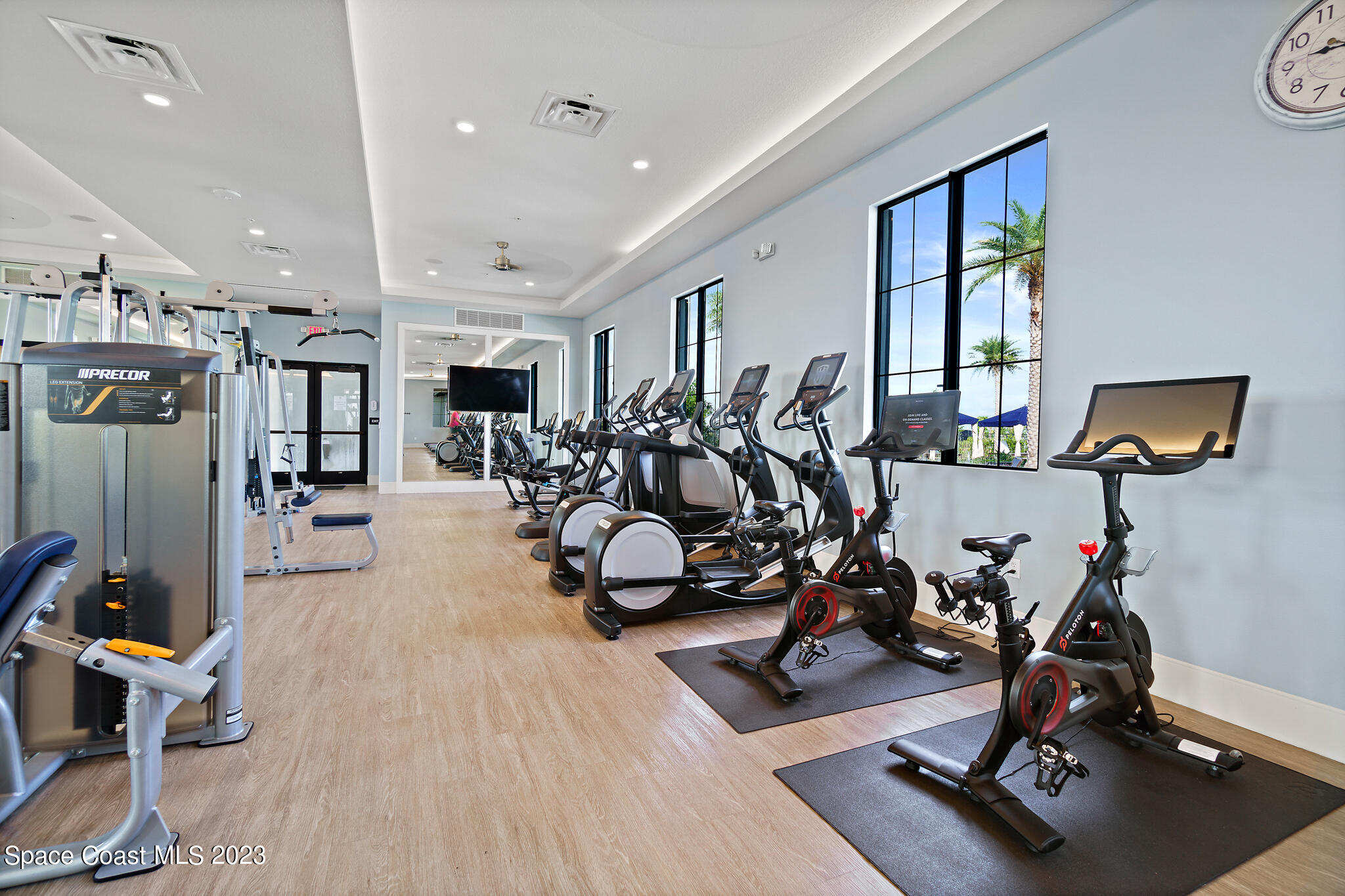 9753 Alister Drive Melbourne, FL 32940 - Photo 29 of 42 a view of a room with gym equipment
