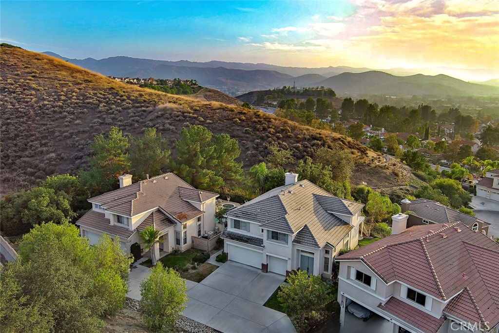 5789 Tonopah Court Simi Valley, CA 93063 - Photo 6 of 75 an aerial view of a house with a mountain