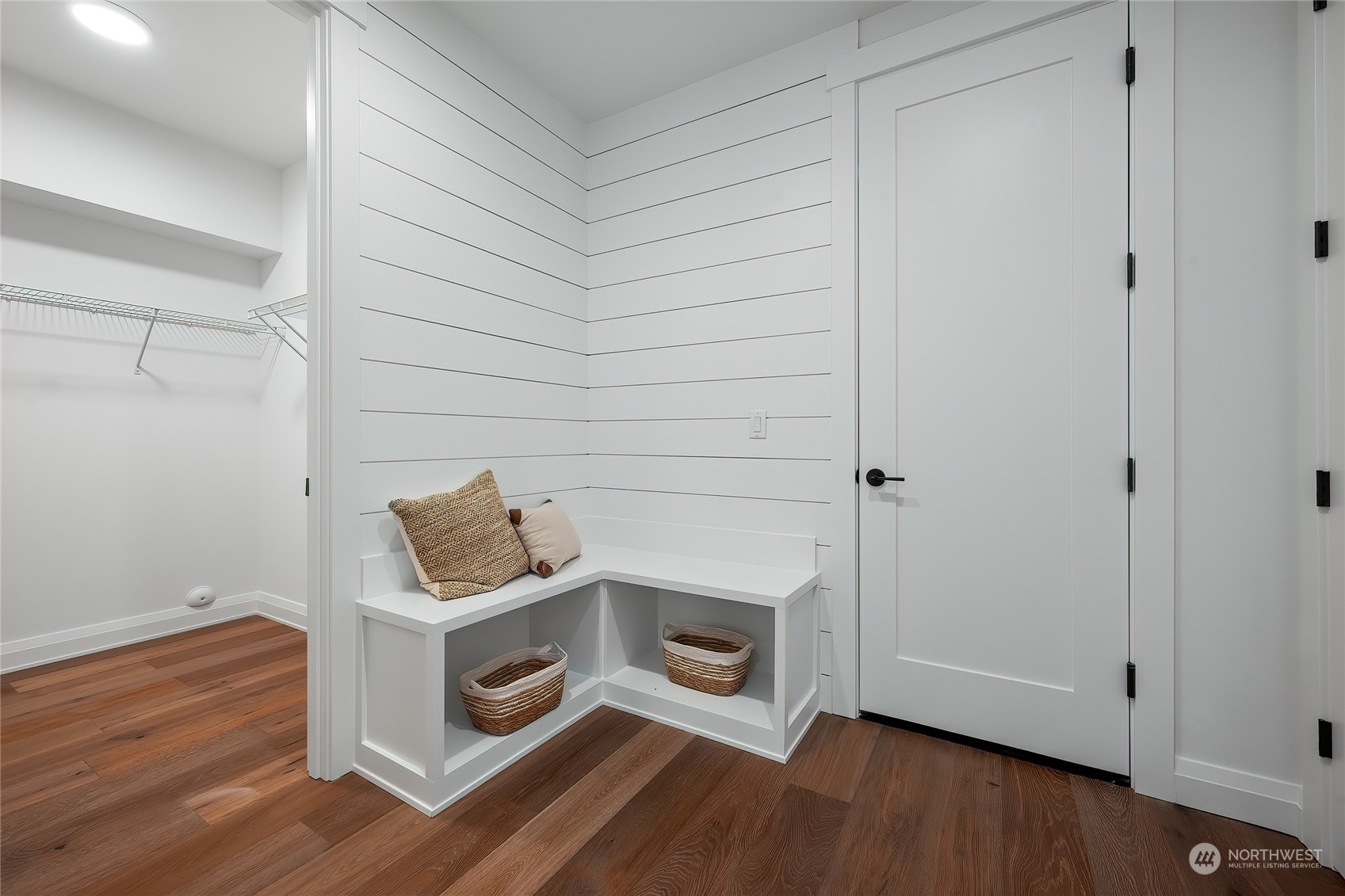 309 174th Street Southeast Bothell, WA 98012 - Photo 21 of 35 a view of an empty room with wooden floor and a window