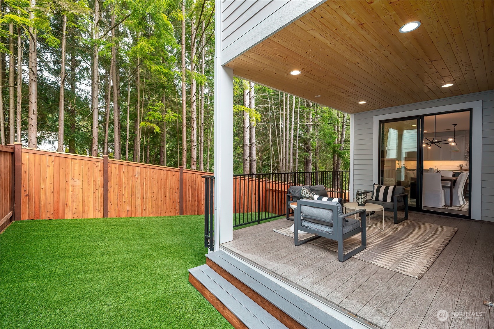 309 174th Street Southeast Bothell, WA 98012 - Photo 35 of 35 a patio with yard glass top table and chairs