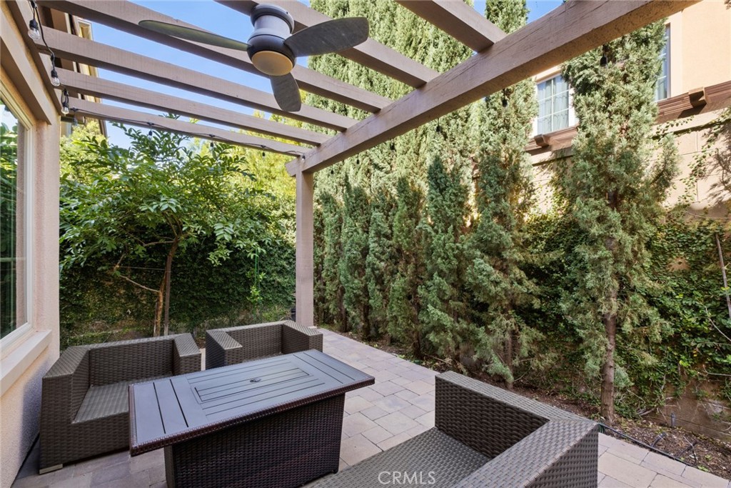 75 Bianco Irvine, CA 92618 - Photo 3 of 37 a view of a roof deck with wooden floor and fence