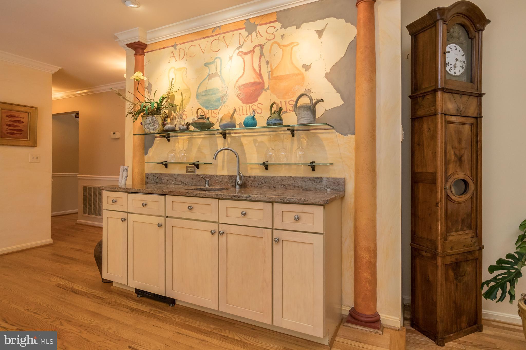 414 Riding Ridge Road Annapolis, MD 21403 - Photo 9 of 30 Custom Wet Bar great for entertaining!