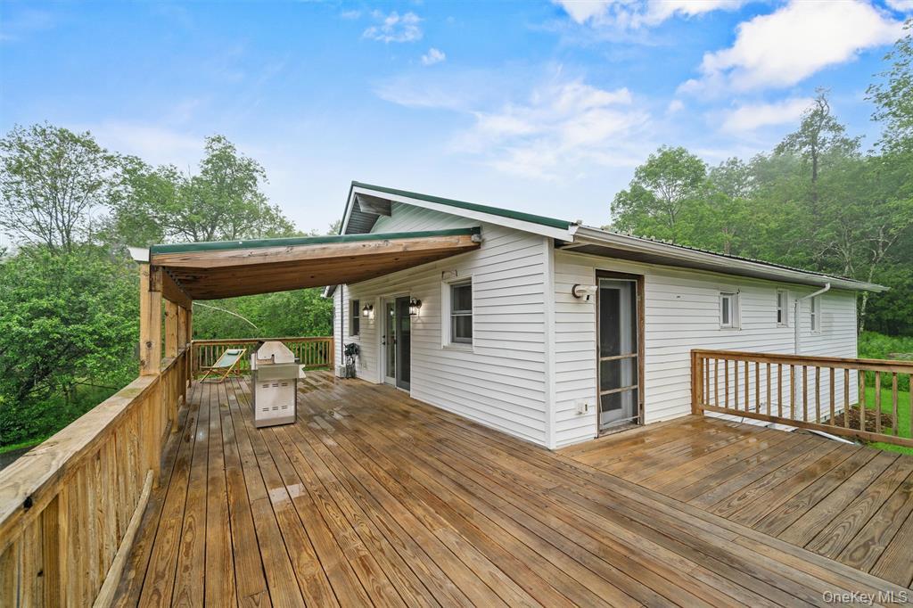 1013 Cooley Road Parksville, NY 12768 - Photo 31 of 44 a view of a deck on the roof deck