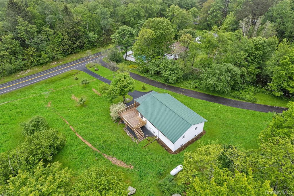 1013 Cooley Road Parksville, NY 12768 - Photo 39 of 44 a view of a backyard with a garden