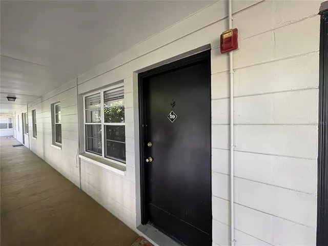 a view of empty room