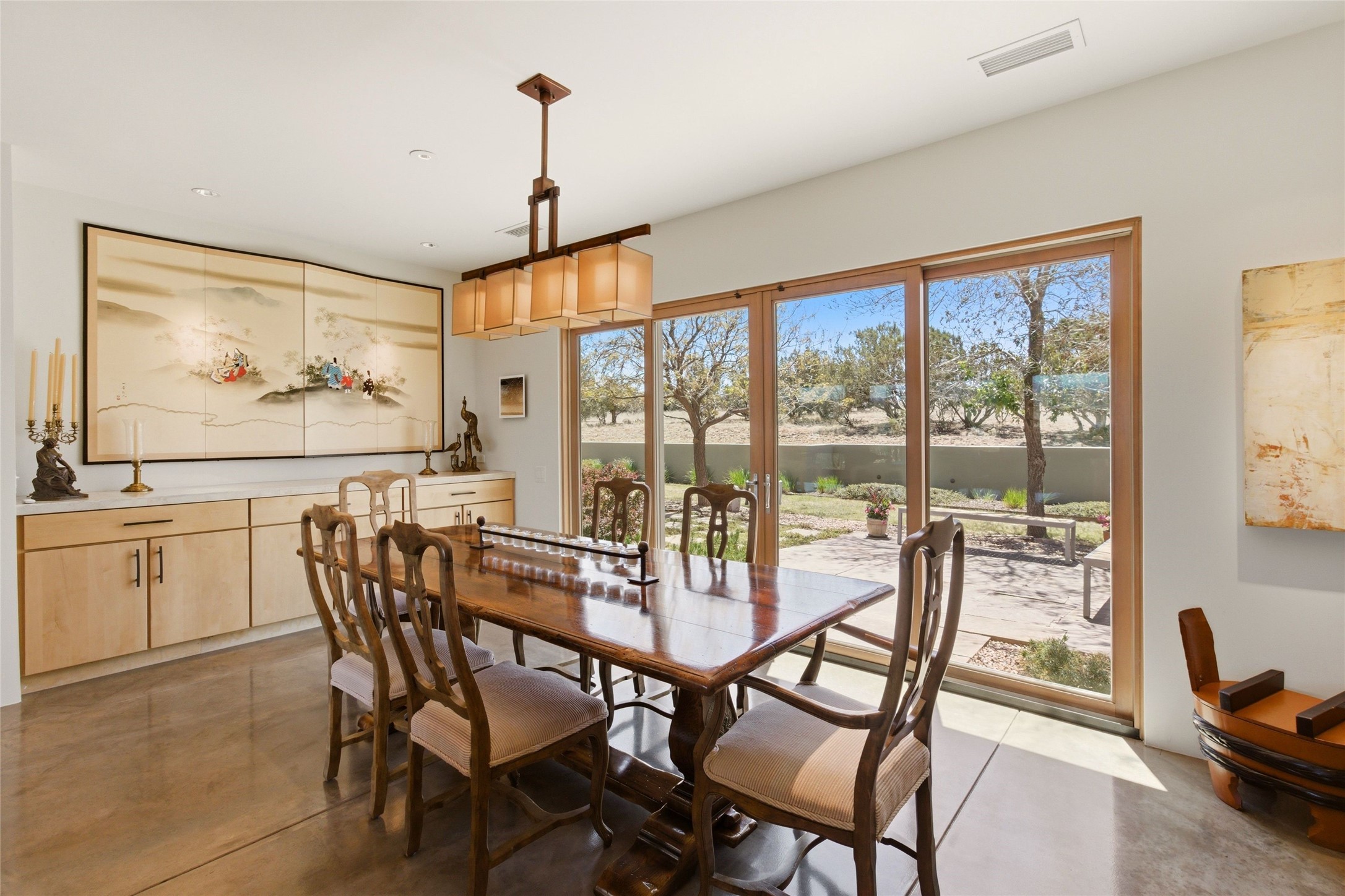 27 Old Road Lamy, NM 87540 - Photo 12 of 47 Dining Room