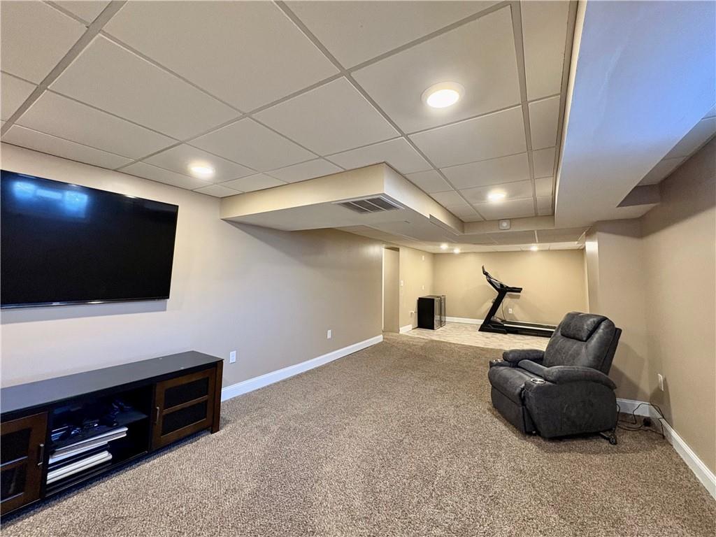 113 Briercliff Road Beaver Falls, PA 15010 - Photo 26 of 39 Lower Level Family Room