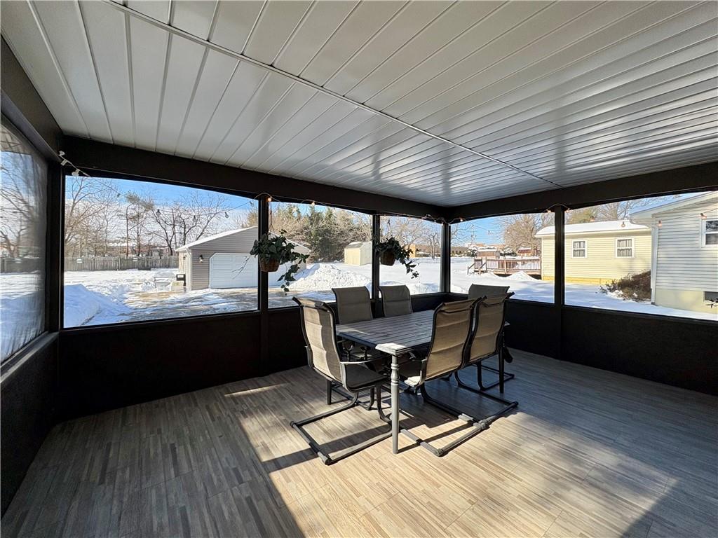 113 Briercliff Road Beaver Falls, PA 15010 - Photo 31 of 39 Screened-in Porch off Kitchen