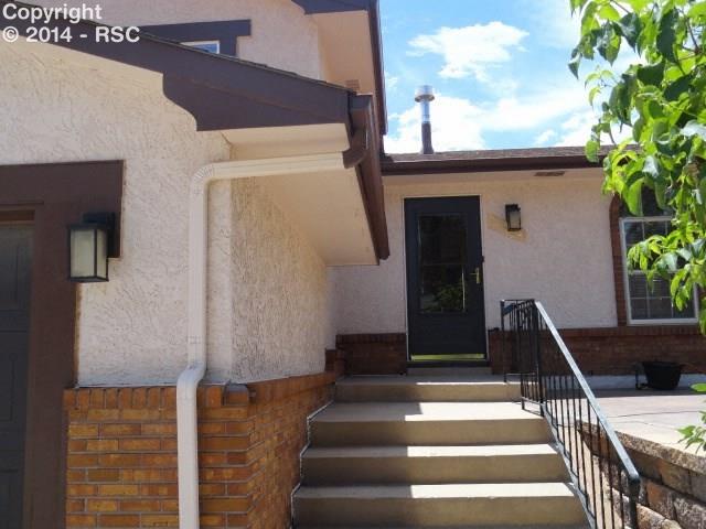 5003 Rocking R Drive Colorado Springs, CO 80915 - Photo 5 of 22 Front entrance