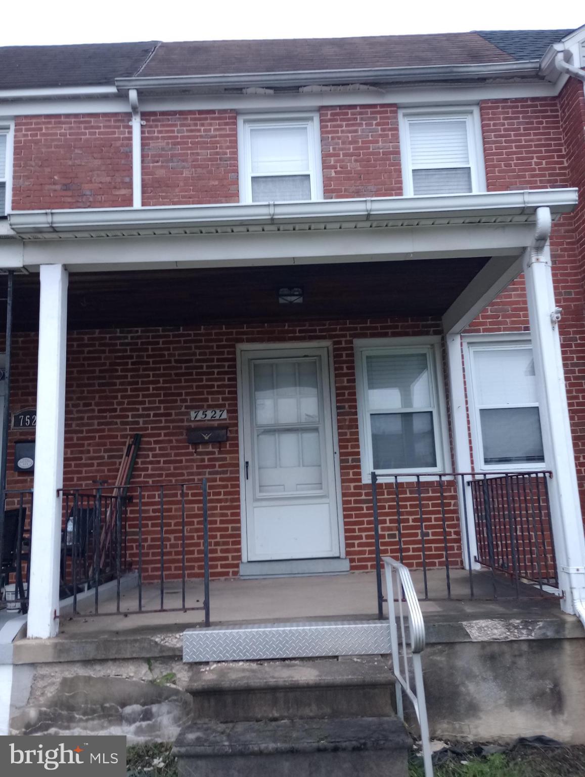 7527 Westfield Road Dundalk, MD 21222 - Photo 2 of 5 a front view of a house