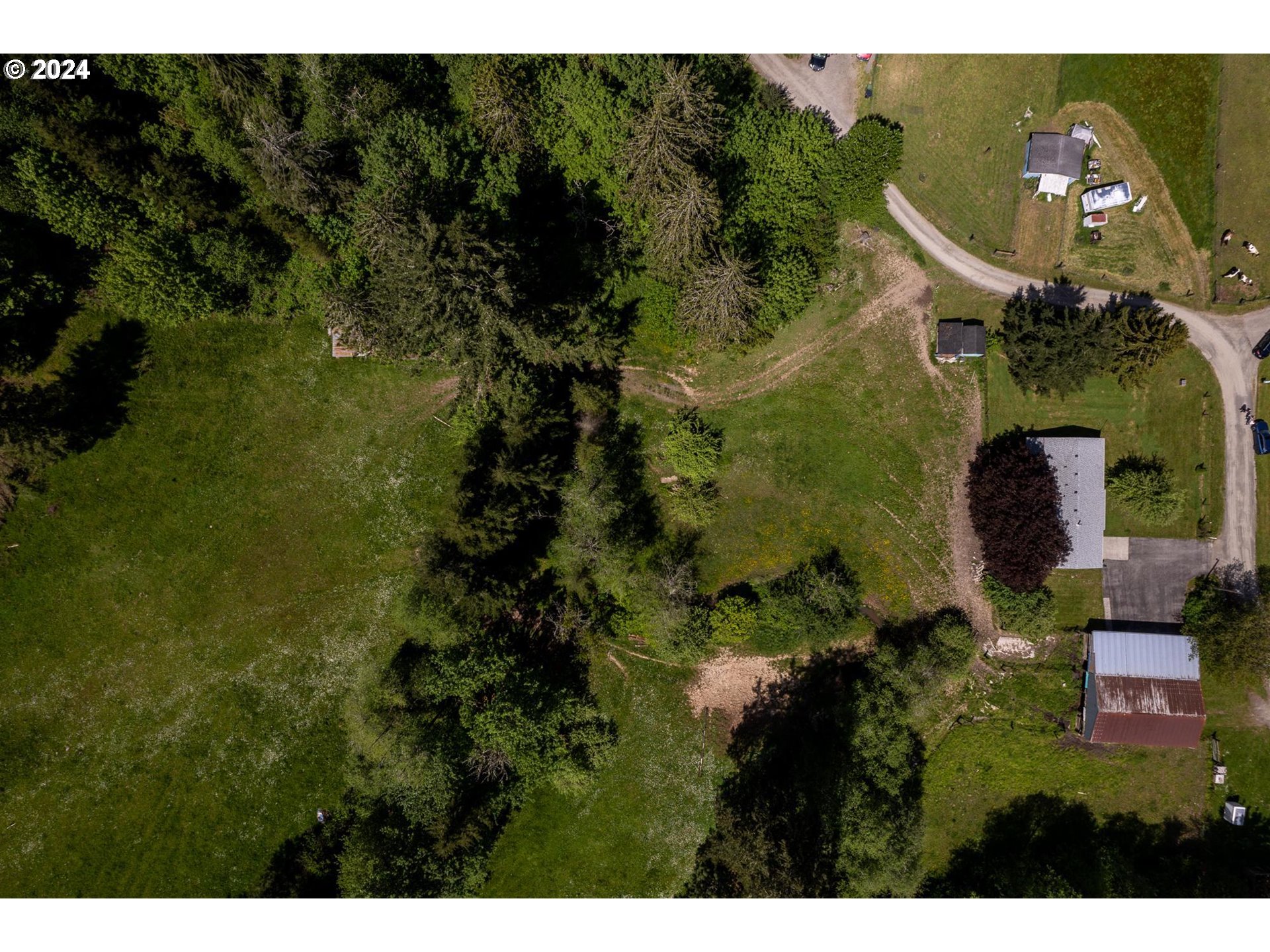 69711 Marcott Road Rainier, OR 97048 - Photo 18 of 18 a aerial view of a house with a yard