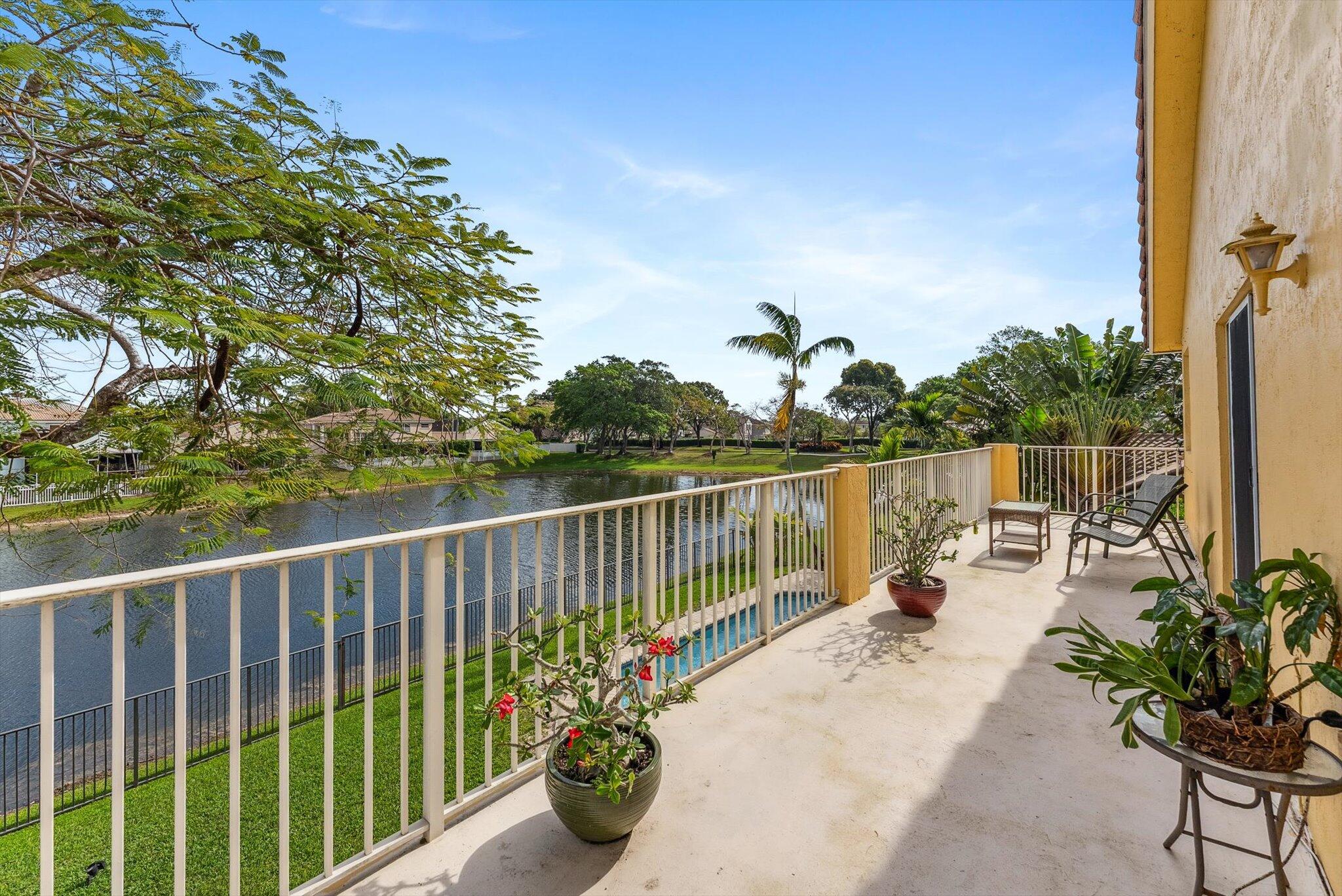 640 Culpepper Terrace Davie, FL 33325 - Photo 34 of 68 a view of a balcony with chairs