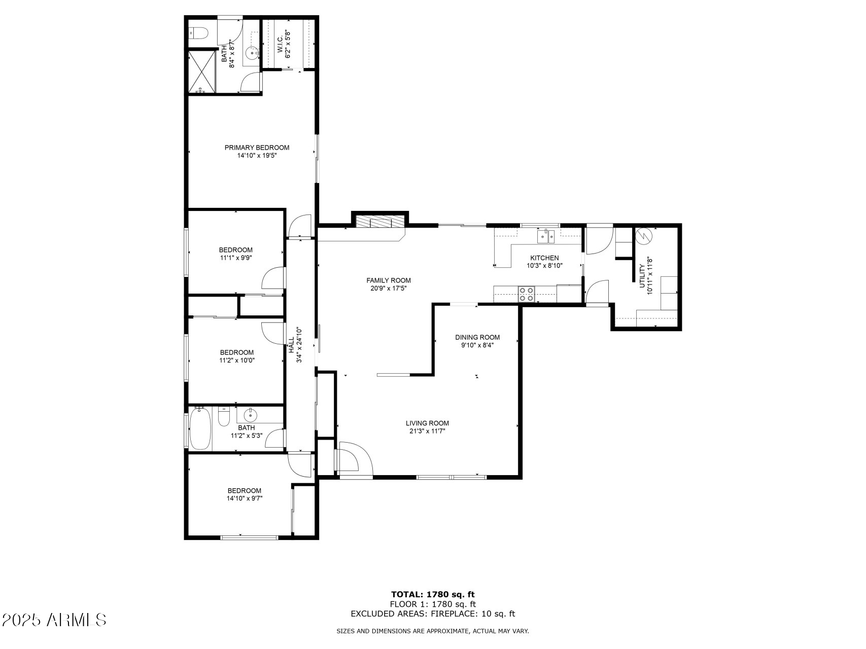 1237 East Gemini Drive Tempe, AZ 85283 - Photo 51 of 51 a picture of a floor plan