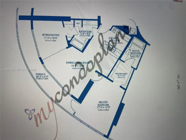 $549,900 | 1750 North Bayshore Drive, Unit 2814, Miami, FL 33132