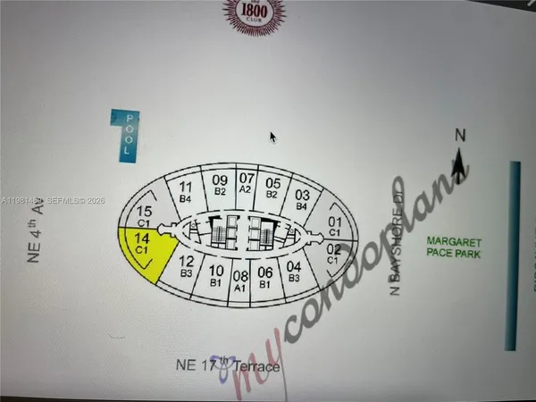 $549,900 | 1750 North Bayshore Drive, Unit 2814, Miami, FL 33132