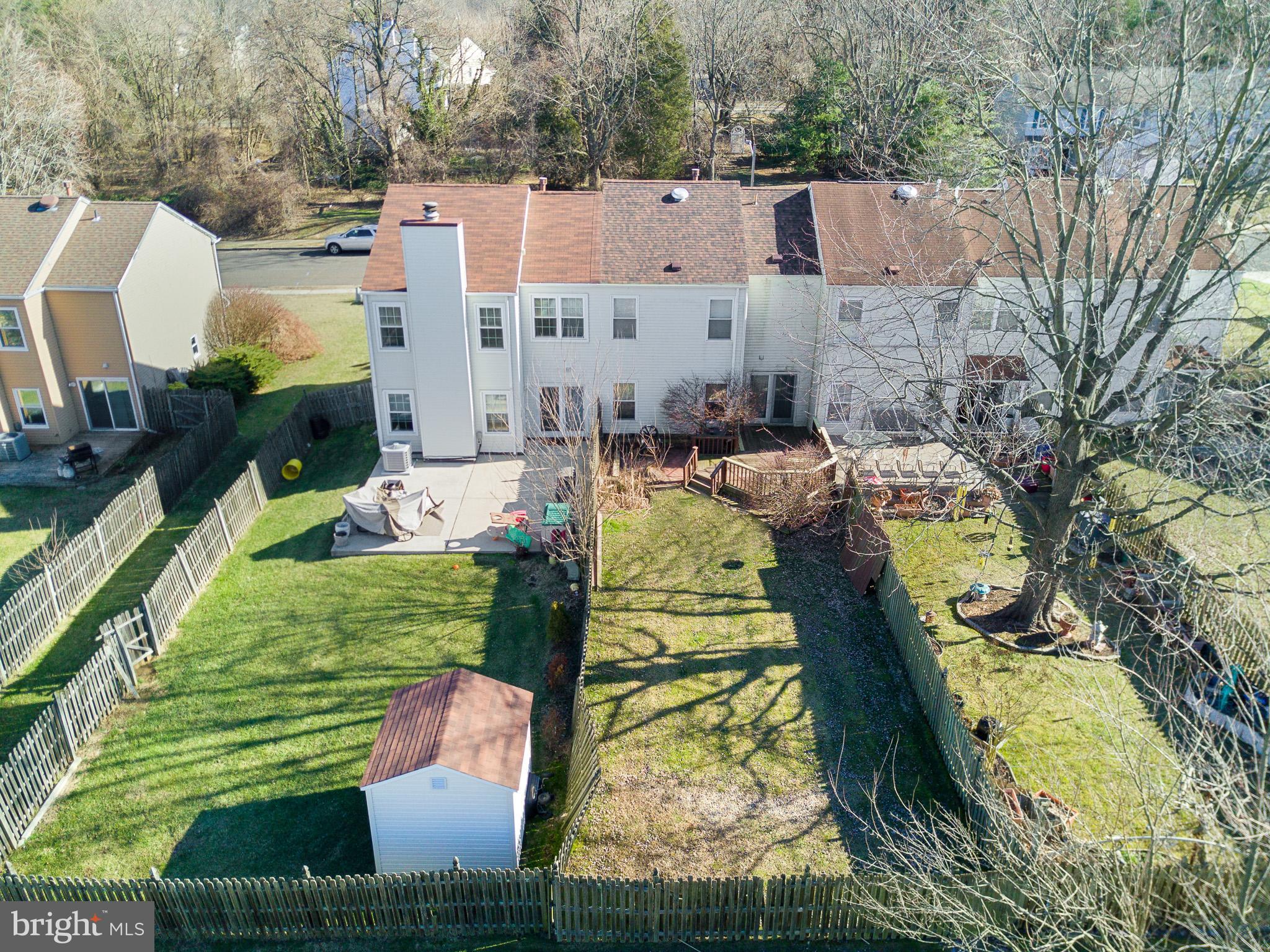 25 North Hill Drive Westampton, NJ 08060 - Photo 2 of 29 Aerial View showing the back yard
