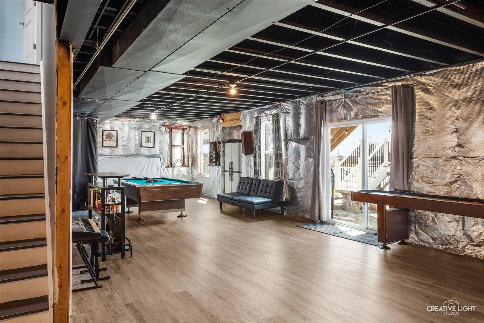 1615 Seward Road Joliet, IL 60431 - Photo 24 of 31 a view of outdoor space with wooden floor and outdoor seating