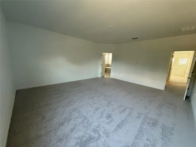 a view of empty room