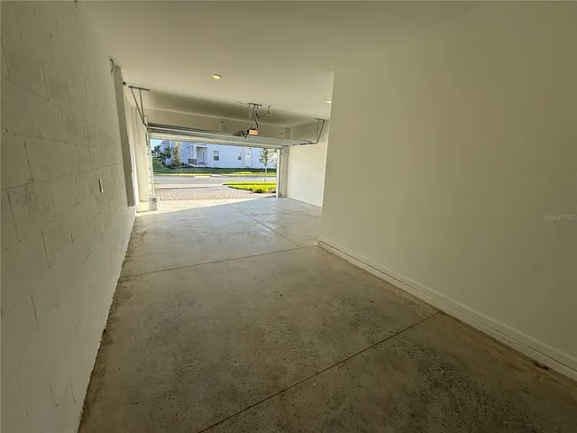 a view of storage and utility room