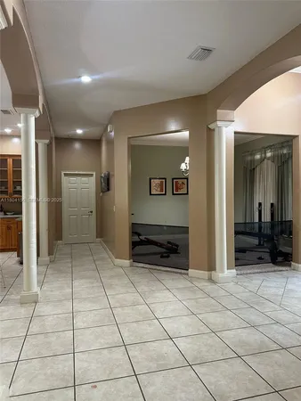a view of a entryway