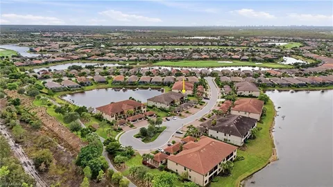 an aerial view of multiple houses