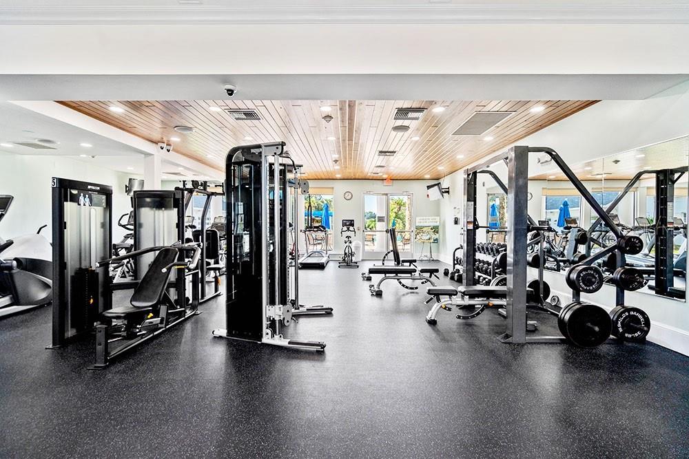 5929 Creek Ridge Road Brooksville, FL 34601 - Photo 7 of 11 a view of a room with gym equipment