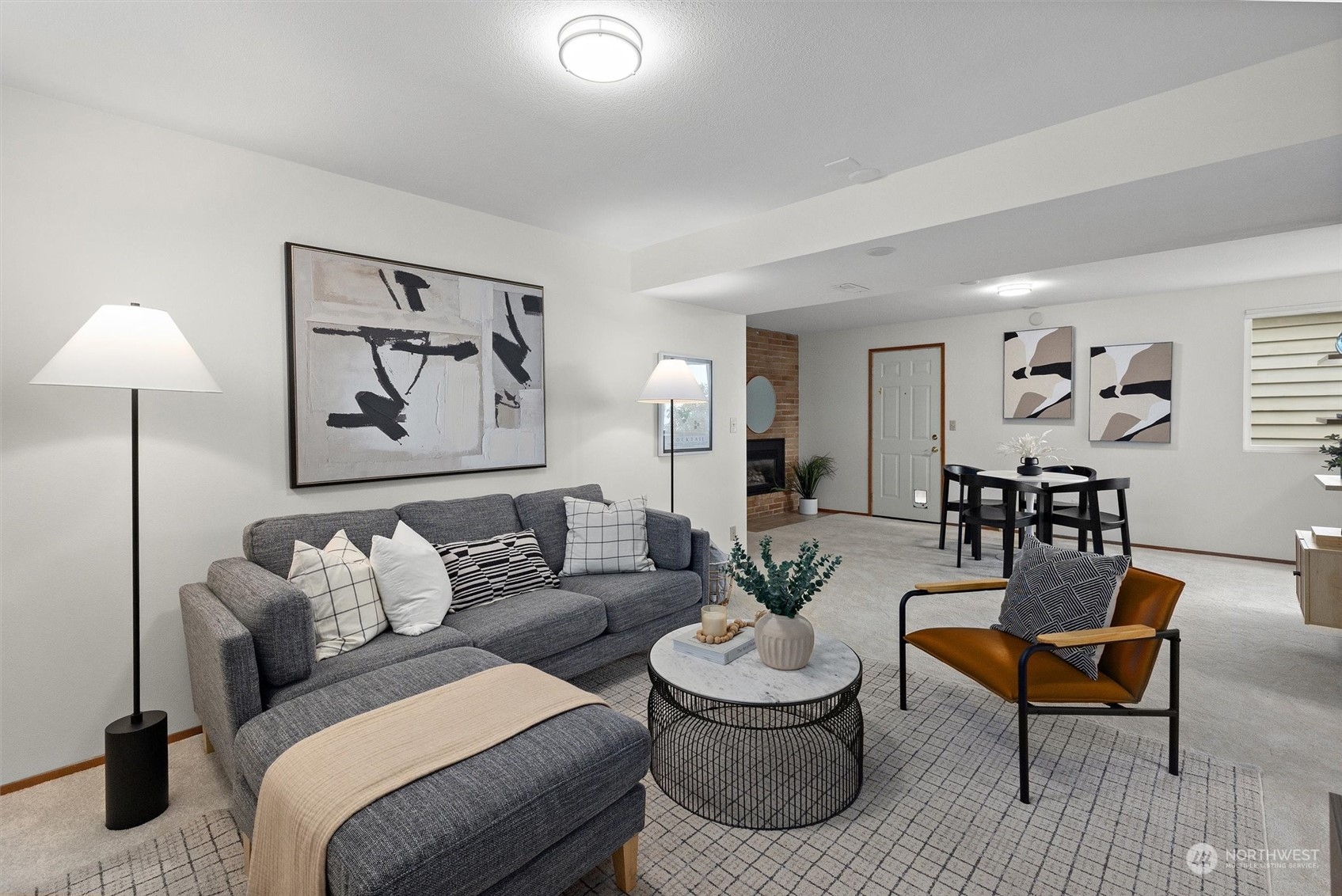 730 Laurel Street Edmonds, WA 98020 - Photo 24 of 36 a living room with furniture and wooden floor