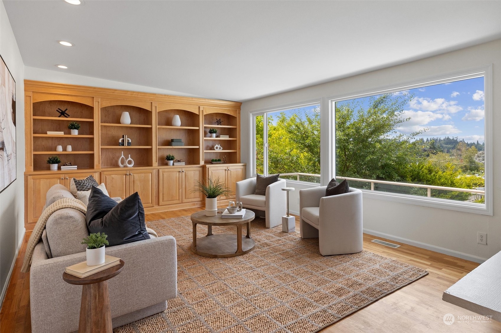 730 Laurel Street Edmonds, WA 98020 - Photo 3 of 36 a living room with furniture and a large window