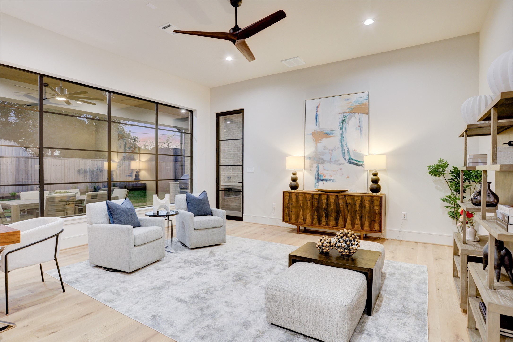 8935 Pado Street Houston, TX 77055 - Photo 22 of 50 a living room with furniture and a table