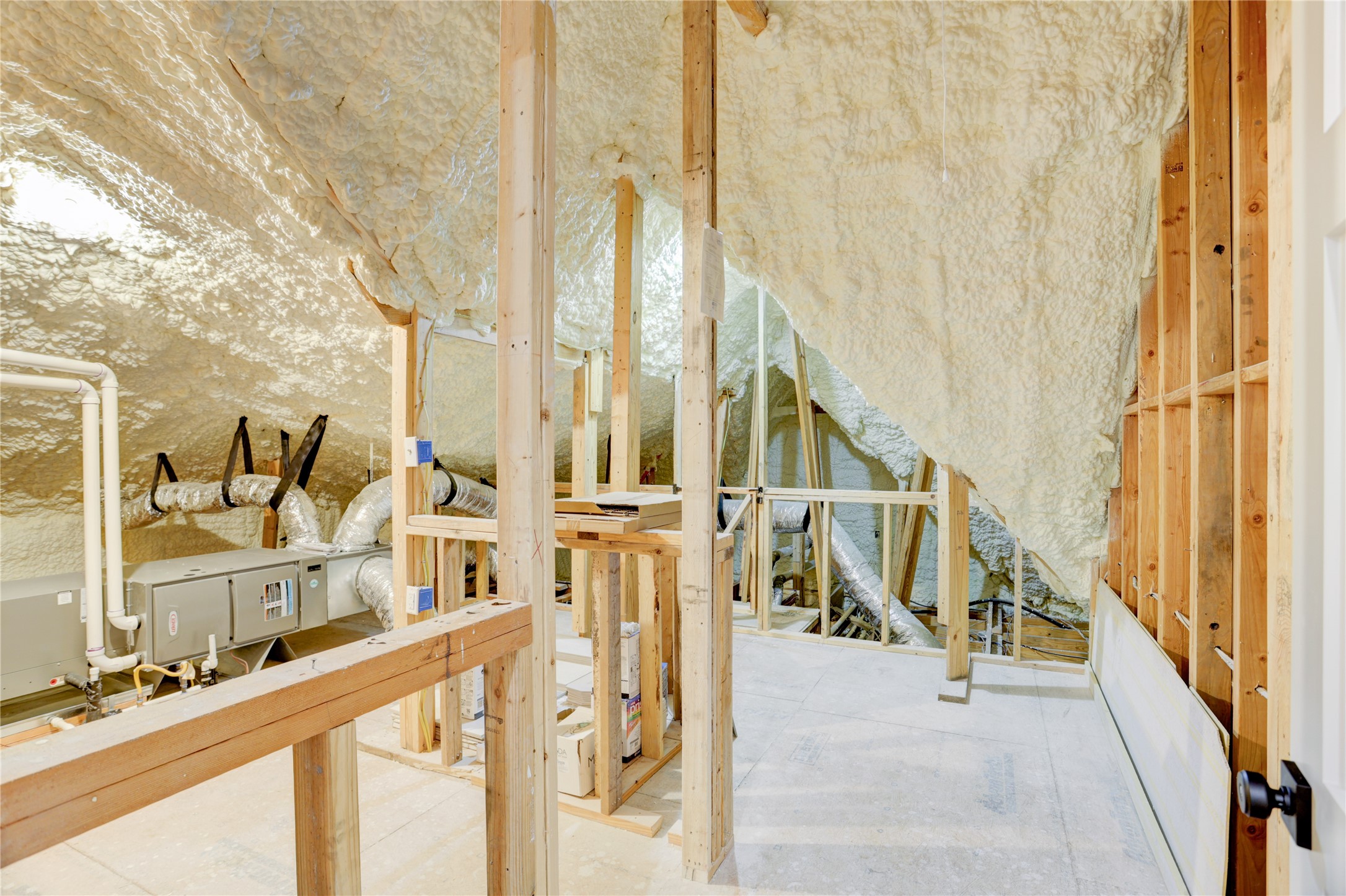 8935 Pado Street Houston, TX 77055 - Photo 49 of 50 a view of staircase with railing and white walls