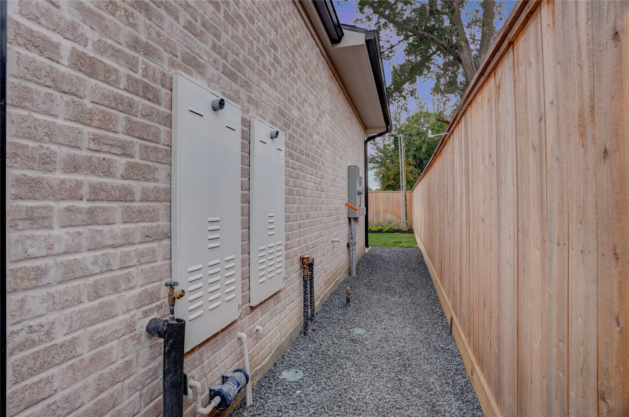 8935 Pado Street Houston, TX 77055 - Photo 50 of 50 a view of a pathway with a house