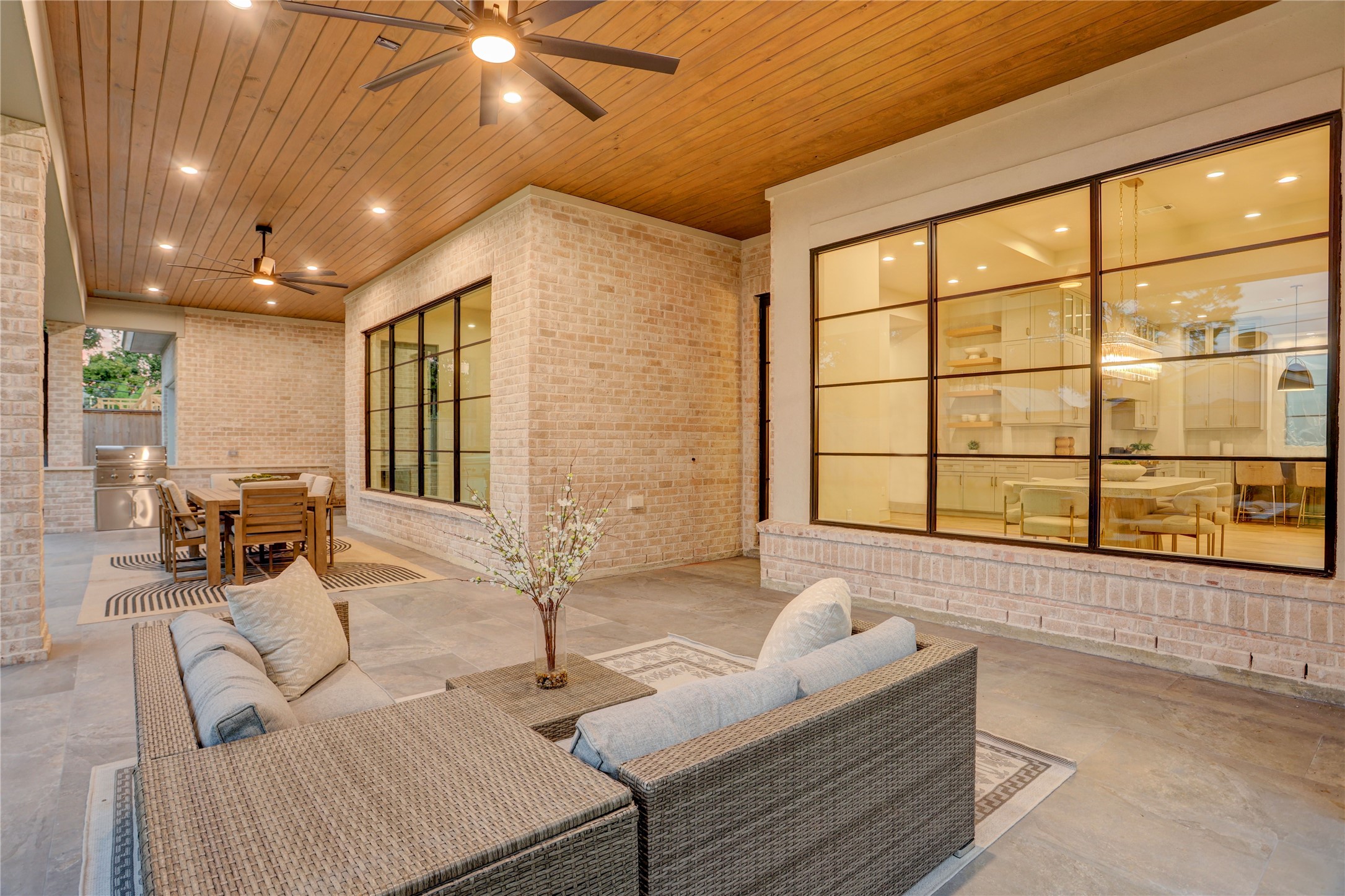 8935 Pado Street Houston, TX 77055 - Photo 6 of 50 a living room with furniture and large windows