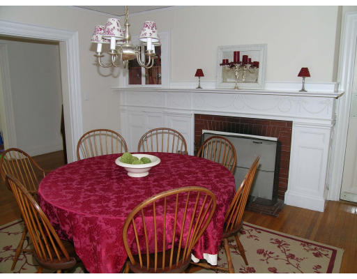 175 Pine Ridge Road Newton, MA 02468 - Photo 5 of 18 a view of a dining room with furniture and chandelier