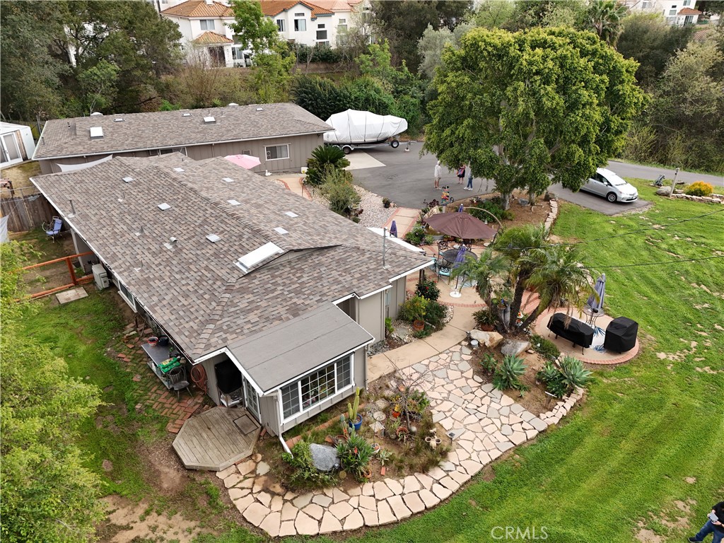 1256 East Fallbrook Street Fallbrook, CA 92028 - Photo 54 of 59 an aerial view of a house with yard swimming pool and outdoor seating