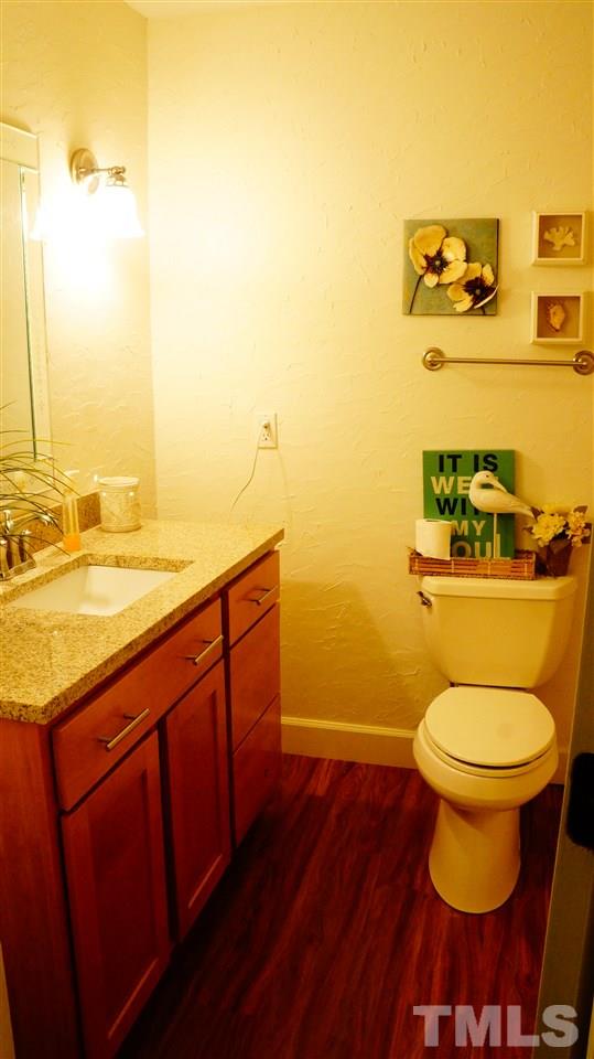1030 Prologue Road Durham, NC 27712 - Photo 13 of 18 a bathroom with a sink and a toilet