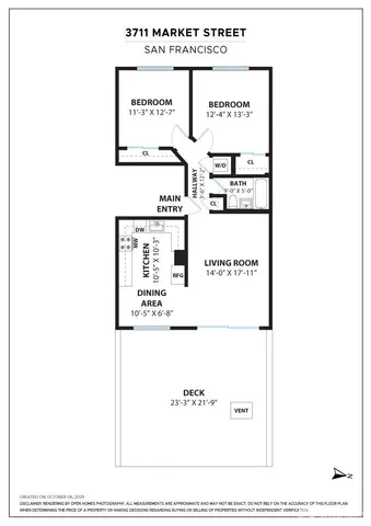 $1,095,000 | 3711 Market Street, Unit B, San Francisco, CA 94131