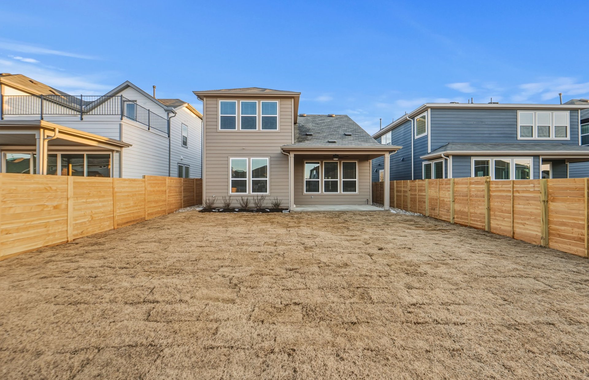 456 Foresail Road Leander, TX 78641 - Photo 18 of 22 a house view with a garden space