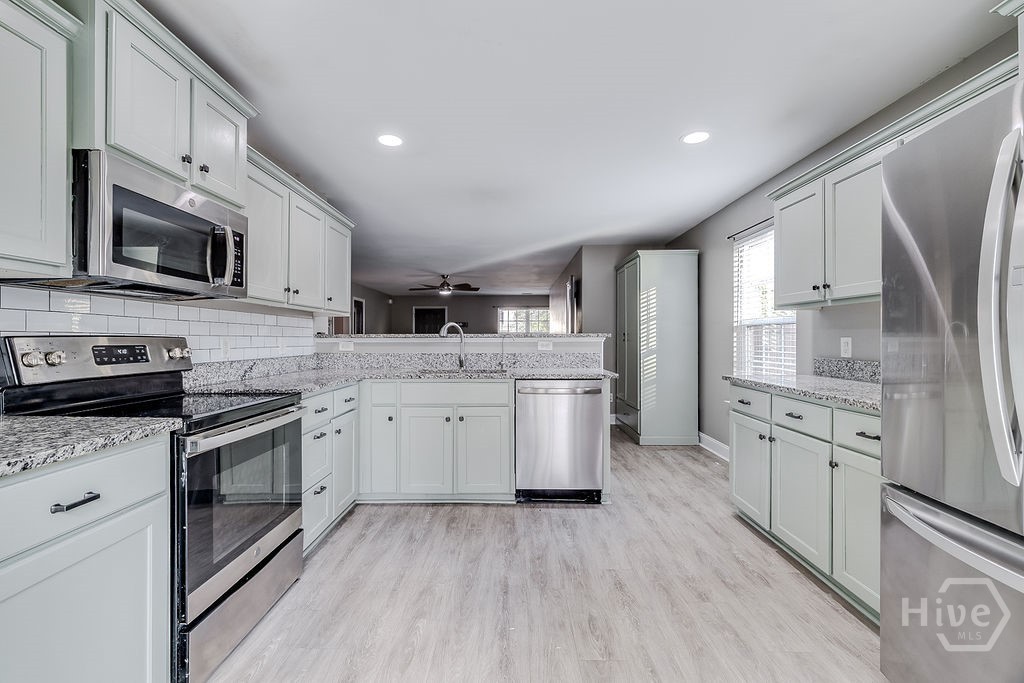 190 Cypress Cove Lane Rincon, GA 31326 - Photo 16 of 37 Kitchen rear to front